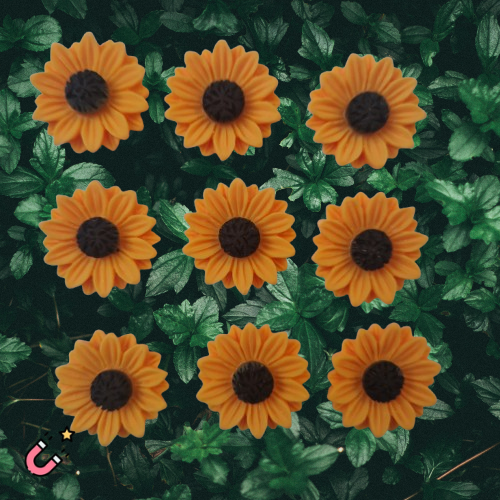Sonnenblumen Magnet